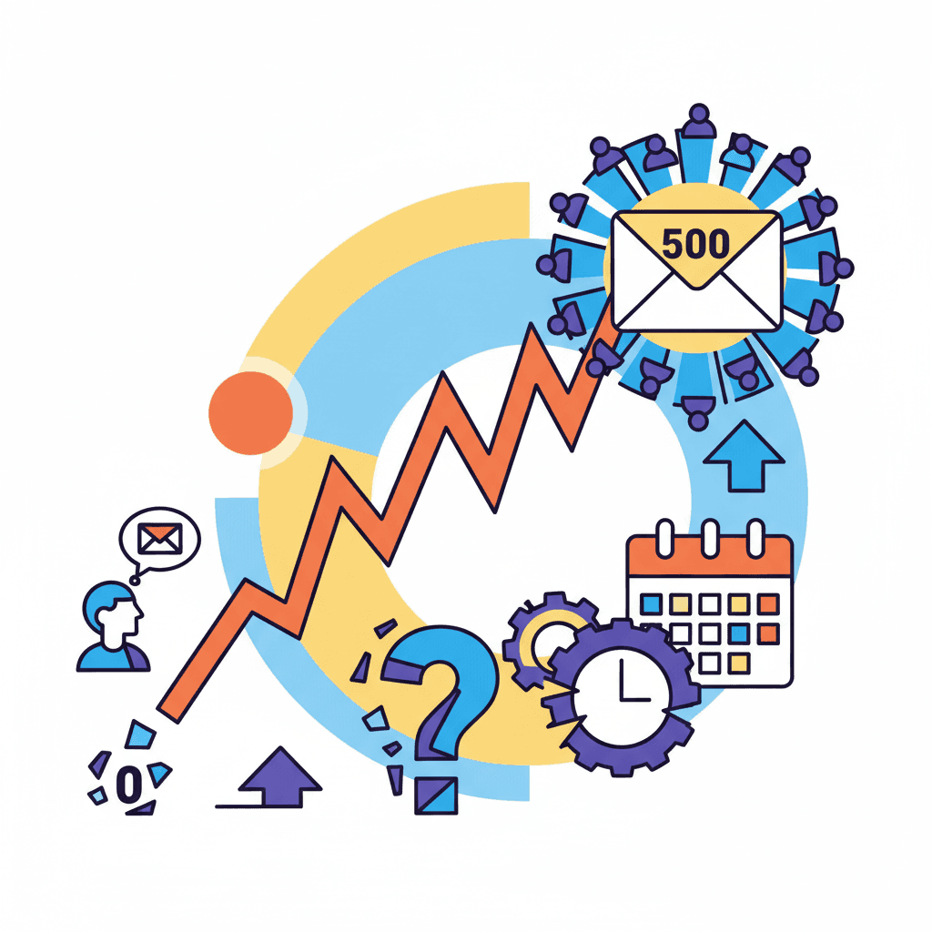 From 0 to 500 Email Subscribers in 3 Months (2026 Method)