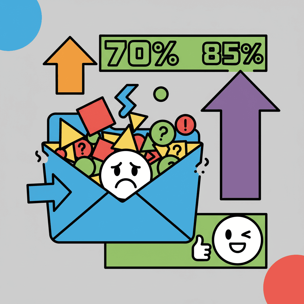 70% d'Emails en Spam ? Voici Comment Passer à 85%