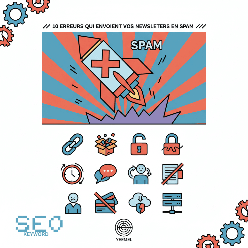 10 Erreurs qui Envoient vos Newsletters en Spam