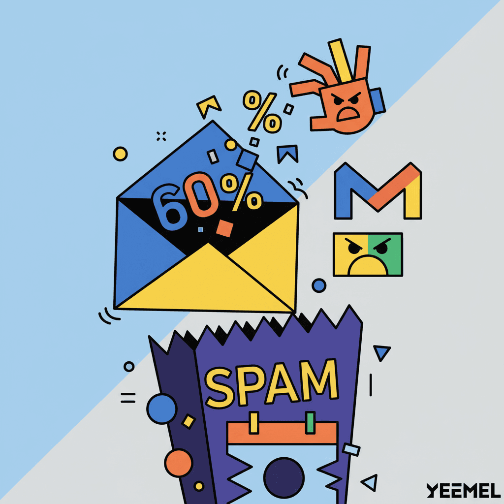 Pourquoi 60% de vos Newsletters Tombent en Spam (Gmail 2026)