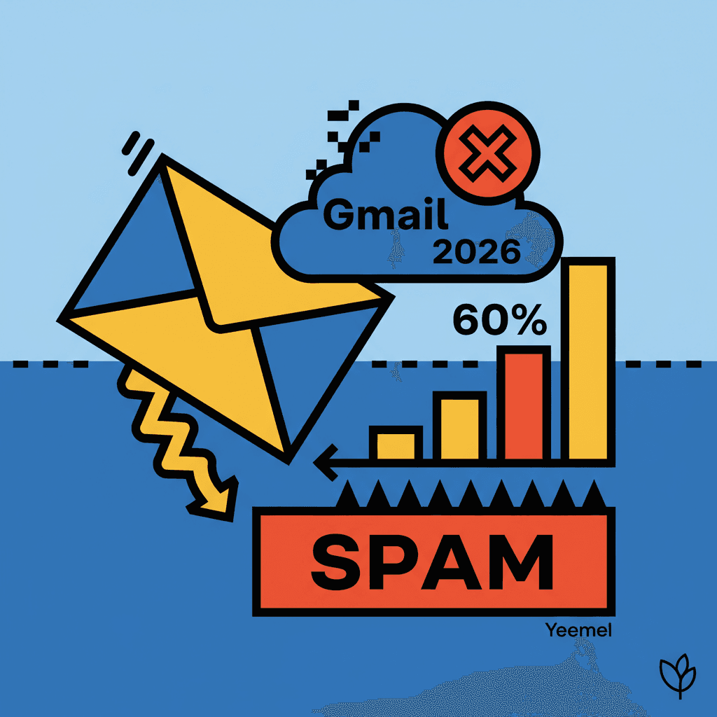 Why 60% of Your Newsletters End Up in Spam (Gmail 2026)