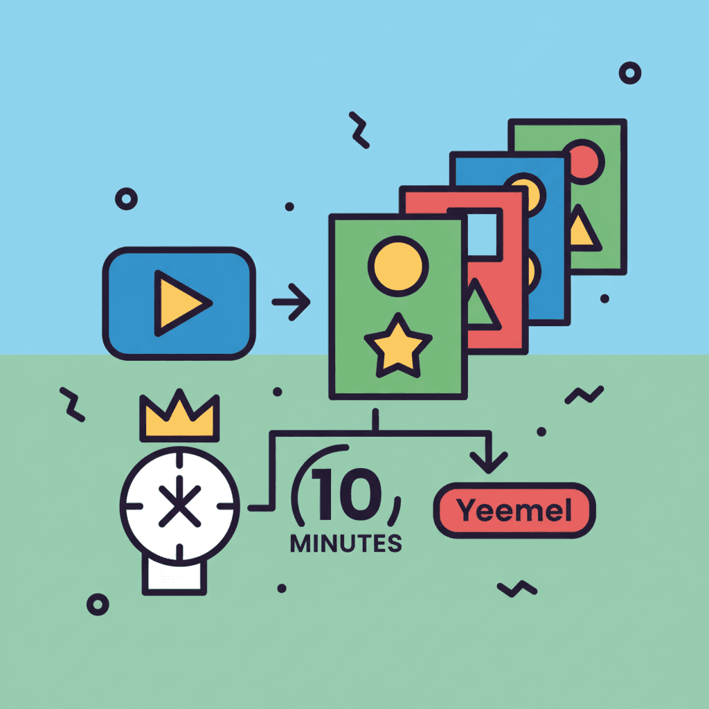 1 YouTube Video = 4 Newsletters in 10 Minutes