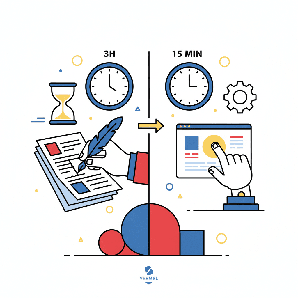 Manual Newsletter: 3h vs AI: 15 min (Real Comparison)