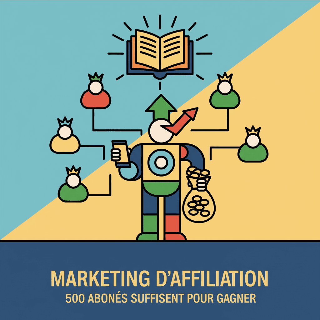 Marketing d'Affiliation : 500 Abonnés Suffisent pour Gagner
